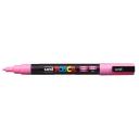 Dekormarker UNI POSCA PC-3M 0,9-1,3mm kúpos hegy rózsa