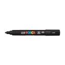 Dekormarker UNI POSCA PC-5M 1,8-2,5mm kúpos hegy fekete
