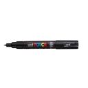 Dekormarker UNI POSCA PC-1M 0,7-1mm kúpos hegy fekete
