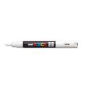 Dekormarker UNI POSCA PC-1M 0,7-1mm kúpos hegy fehér