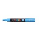 Dekormarker UNI POSCA PC-1M 0,7-1mm kúpos hegy világoskék