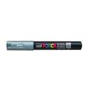 Dekormarker UNI POSCA PC-1M 0,7-1mm kúpos hegy ezüst