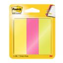 Post-it® 671/3 jelölőlap 25x76mm 100lap 3tömb neon