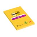 Post-it® 660S 102 x 152 mm vonalazott 90 lap ultra sárga