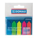 Öntapadós oldaljelölő nyíl PP 42x12mm 5x25címke DONAU neon