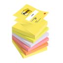 Post-it® R-330-NR Z-szivárványcsomag 76 × 76 mm, 100 lap, 6 tömb, neon színek