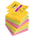 Post-it® Super Sticky R330-6SS-CARN, 76×76mm, 90lap 6 tömb CARNIVAL