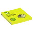 Öntapadós "Z"jegyzettömb 76x76mm 100lap Q-CONNECT KF16575 élénk sárga