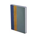 Agenda B/5 heti FASHION F011 kék-okker-szürke